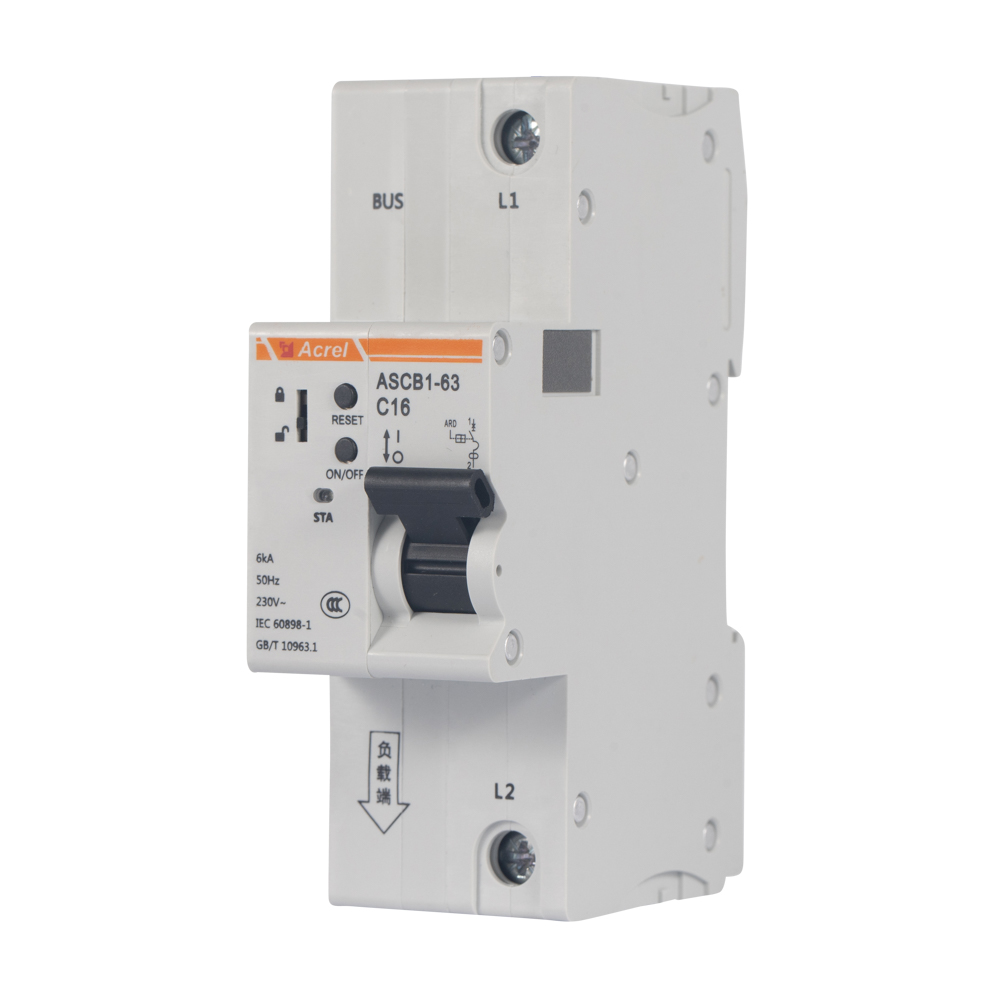 安科瑞ASCB1-63-C63-1P智能斷路器